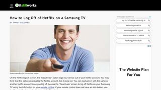 
                            8. How to Log Off of Netflix on a Samsung TV | It Still Works