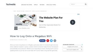 
                            9. How to Log Onto a Megabus WiFi | Techwalla.com