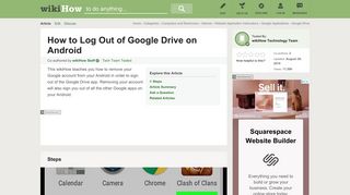 
                            6. How to Log Out of Google Drive on Android: 9 Steps (with Pictures)