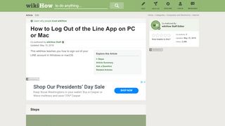 
                            7. How to Log Out of the Line App on PC or Mac: 3 Steps