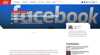 
                            9. How to Log Yourself Out of Facebook on Other Devices - ...