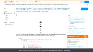
                            7. How to login a PHP script with another server via HTTP ...