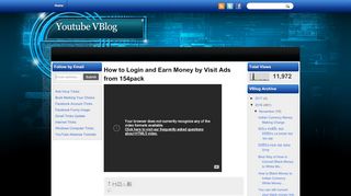 
                            1. How to Login and Earn Money by Visit Ads from 154pack | ...