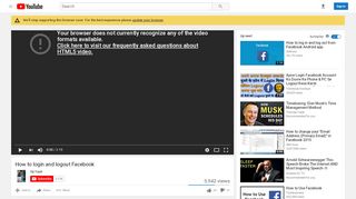 
                            11. How to login and logout Facebook - YouTube