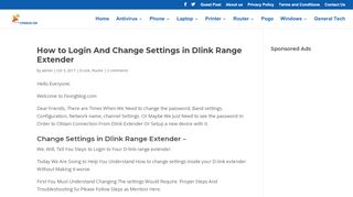 
                            11. How to Login & Change Settings in Dlink Range Extender | Dlinkap ...