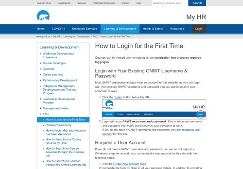 
                            13. How to Login for the First Time | My HR