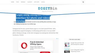 
                            7. How to login Instagram website using browser? - DigitBin