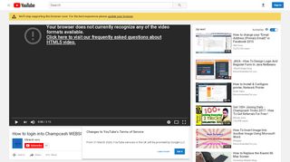 
                            3. How to login into Champcash WEBSITE - YouTube