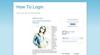 
                            11. How To Login: July 2011