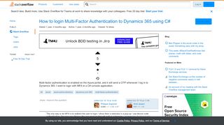 
                            7. How to login Multi-Factor Authentication to Dynamics 365 using C ...