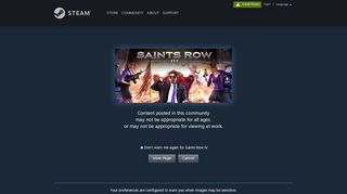 
                            2. How to login on saintsrow.com or remind password? :: Saints Row IV ...