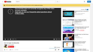 
                            3. how to login smallworlds - YouTube