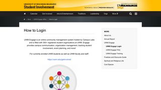 
                            8. How to Login | Student Involvement - UWM