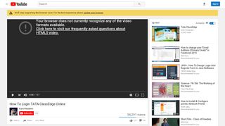 
                            4. How To Login TATA ClassEdge Online - YouTube