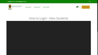 
                            2. How to Login – The University of Zambia – Graduate School of Business