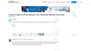 
                            3. How to login to all the Queues I am a Dynamic Member of at once ...