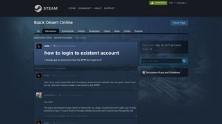 
                            5. how to login to existent account :: Black Desert Online General ...