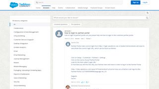 
                            4. how to login to partner portal - Answers - Salesforce Trailblazer ...