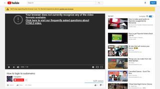 
                            6. How to login to sudomemo - YouTube