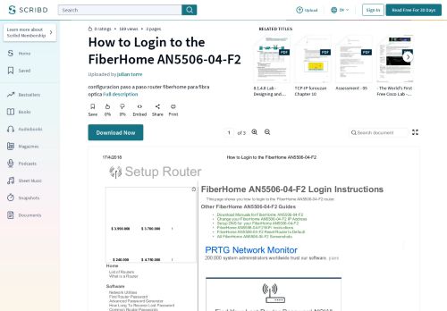 
                            13. How to Login to the FiberHome AN5506-04-F2 | Router (Computing ...