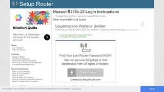 
                            1. How to Login to the Huawei B315s-22 - SetupRouter