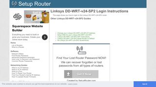 
                            5. How to Login to the Linksys DD-WRT-v24-SP2 - SetupRouter