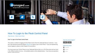 
                            8. How To Login to the Plesk Control Panel - 1. Frontline