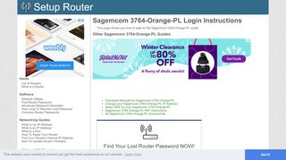 
                            11. How to Login to the Sagemcom 3764-Orange-PL - SetupRouter