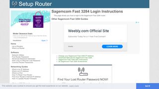 
                            3. How to Login to the Sagemcom Fast 3284 - SetupRouter