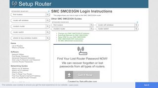 
                            11. How to Login to the SMC SMCD3GN - SetupRouter