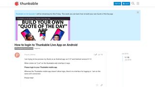 
                            1. How to login to Thunkable Live App on Android - Thunkable Community