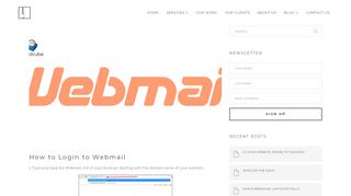 
                            11. How to Login to Webmail - Legibra