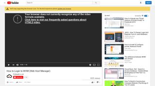 
                            6. How to Login to WHM (Web Host Manager) - YouTube