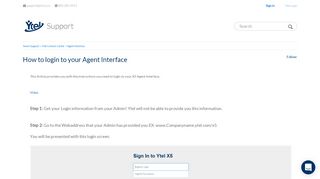 
                            7. How to login to your Agent Interface – Smart Support