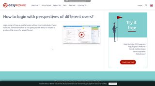 
                            1. How to login with perspectives of different users? - Easy Redmine