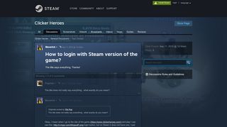 
                            7. How to login with Steam version of the game? :: Clicker Heroes ...