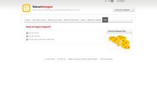 
                            6. How to login/logout? | Telenet Hotspots