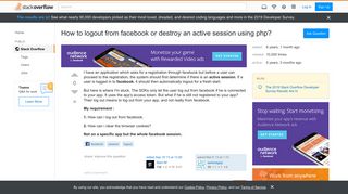 
                            1. How to logout from facebook or destroy an active session using php ...