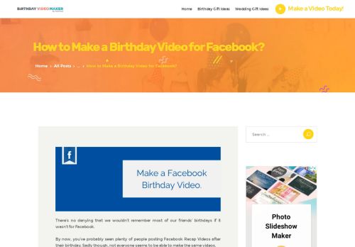 
                            11. How to Make a Birthday Video for Facebook? - Picovico Birthday ...