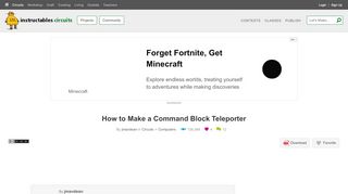
                            13. How to Make a Command Block Teleporter: 4 Steps