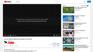
                            5. How to make a fake join message in minecraft - YouTube