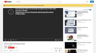 
                            4. How to make a gamespy account - YouTube