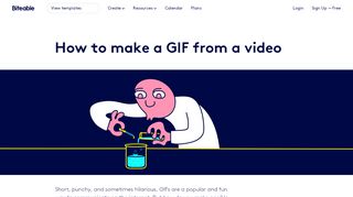 
                            13. How To Make A GIF From A Video | Biteable