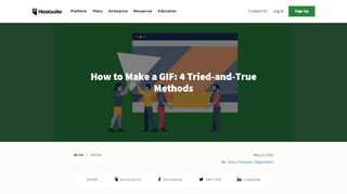 
                            9. How to Make a GIF: The Complete Guide - Hootsuite Blog