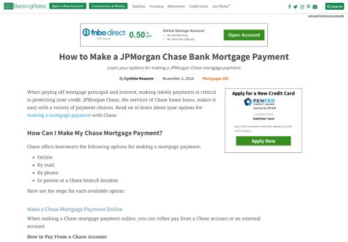 
                            5. How to Make a JPMorgan Chase Bank Mortgage Payment ...