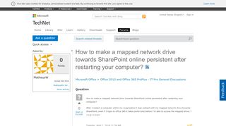 
                            6. How to make a mapped network drive towards SharePoint online ...
