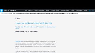 
                            13. How To Make A Minecraft Server - Free And Paid Options | Digital ...