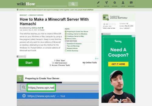 
                            9. How to Make a Minecraft Server With Hamachi - wikiHow