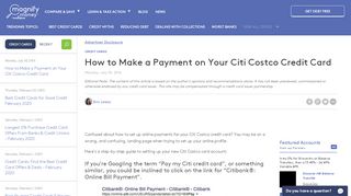 
                            13. How to Make a Payment on Your Citi Costco Credit Card