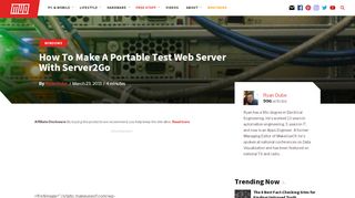 
                            9. How To Make A Portable Test Web Server With Server2Go - MakeUseOf